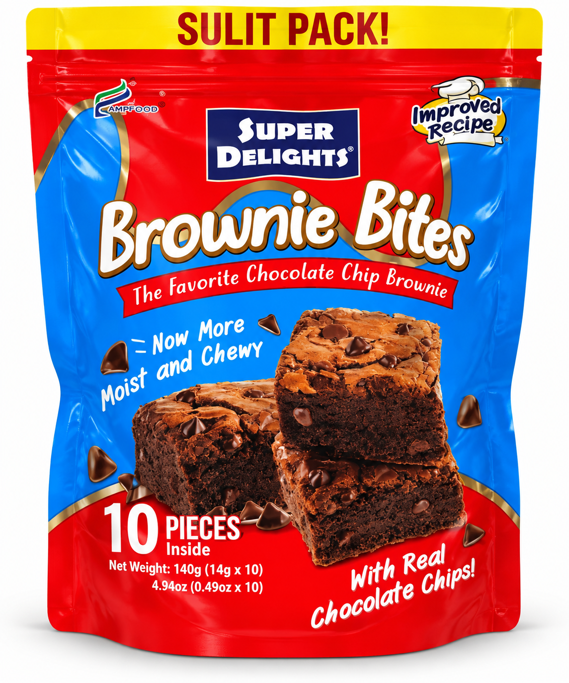 Super Delight Brownie Bites 140g