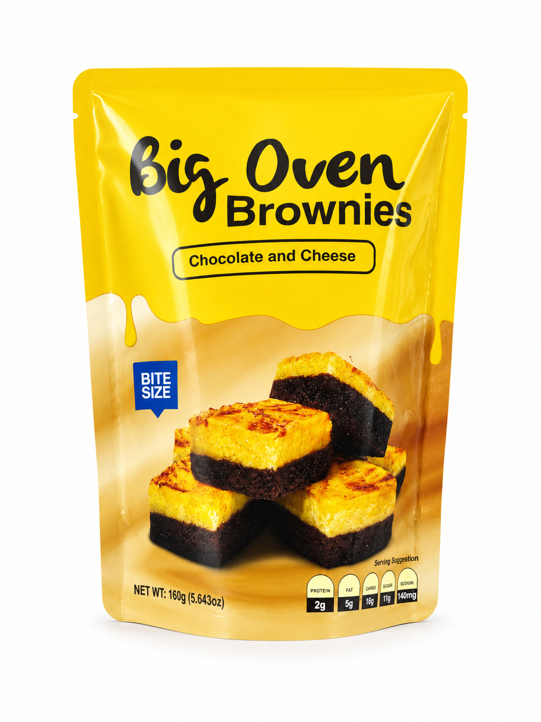 Big Oven Brownies Chocolate and Cheese 180g