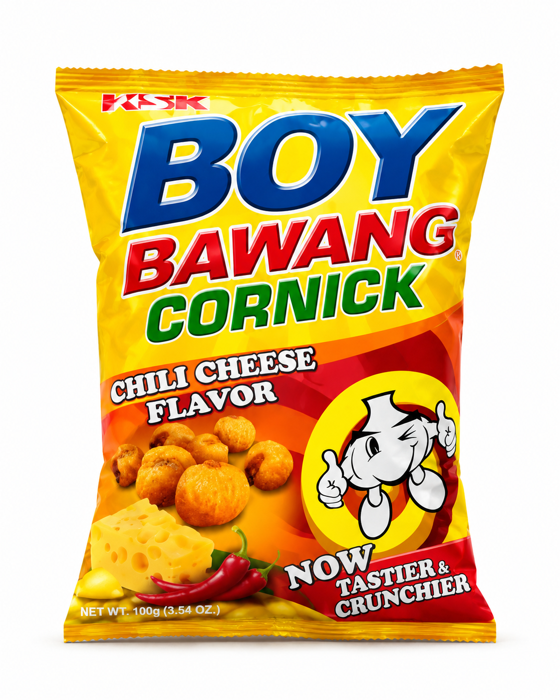 Boy Bawang Chili Cheese 80g