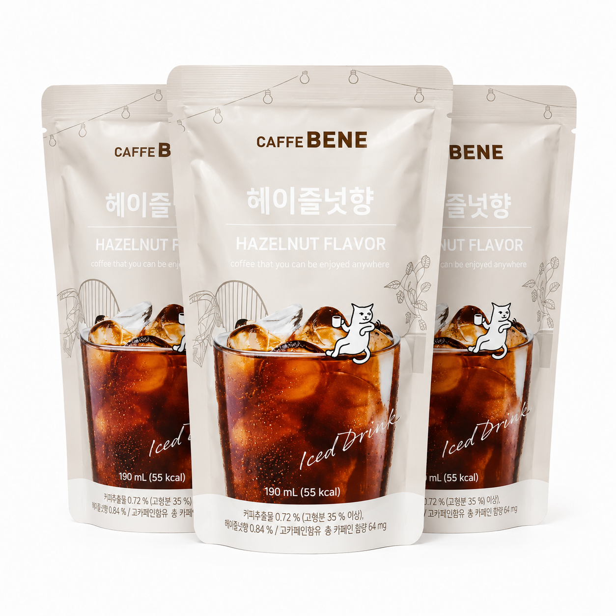 Caffe Bene Hazelnut190ml