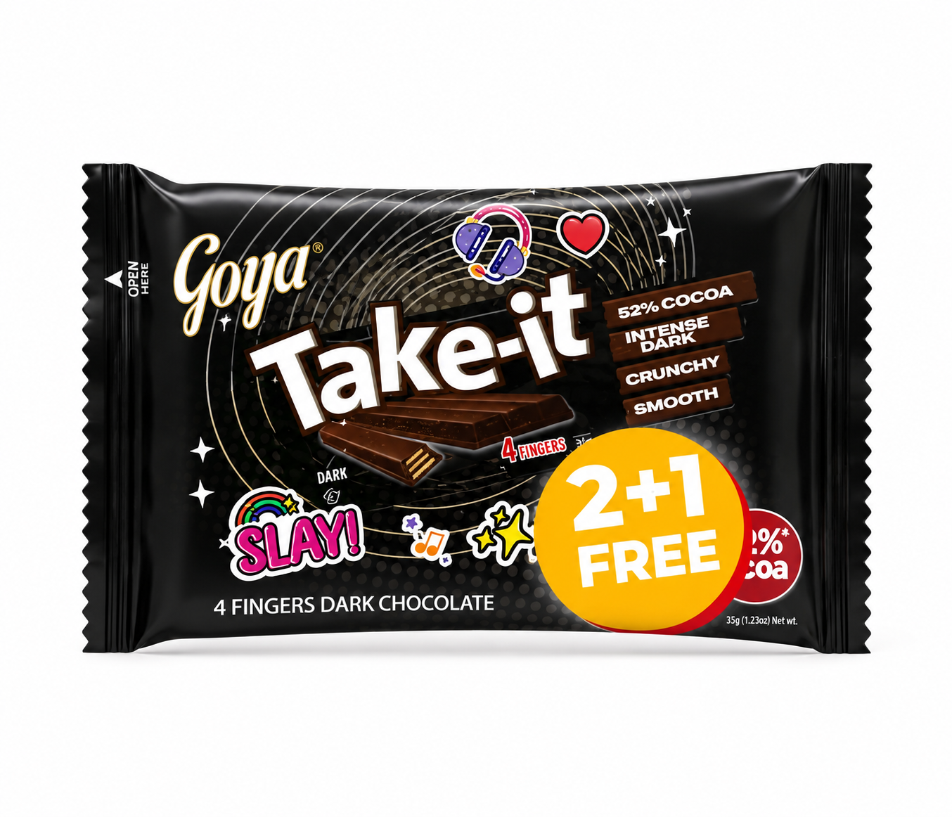 Goya Take-it Dark Chocolate 4f