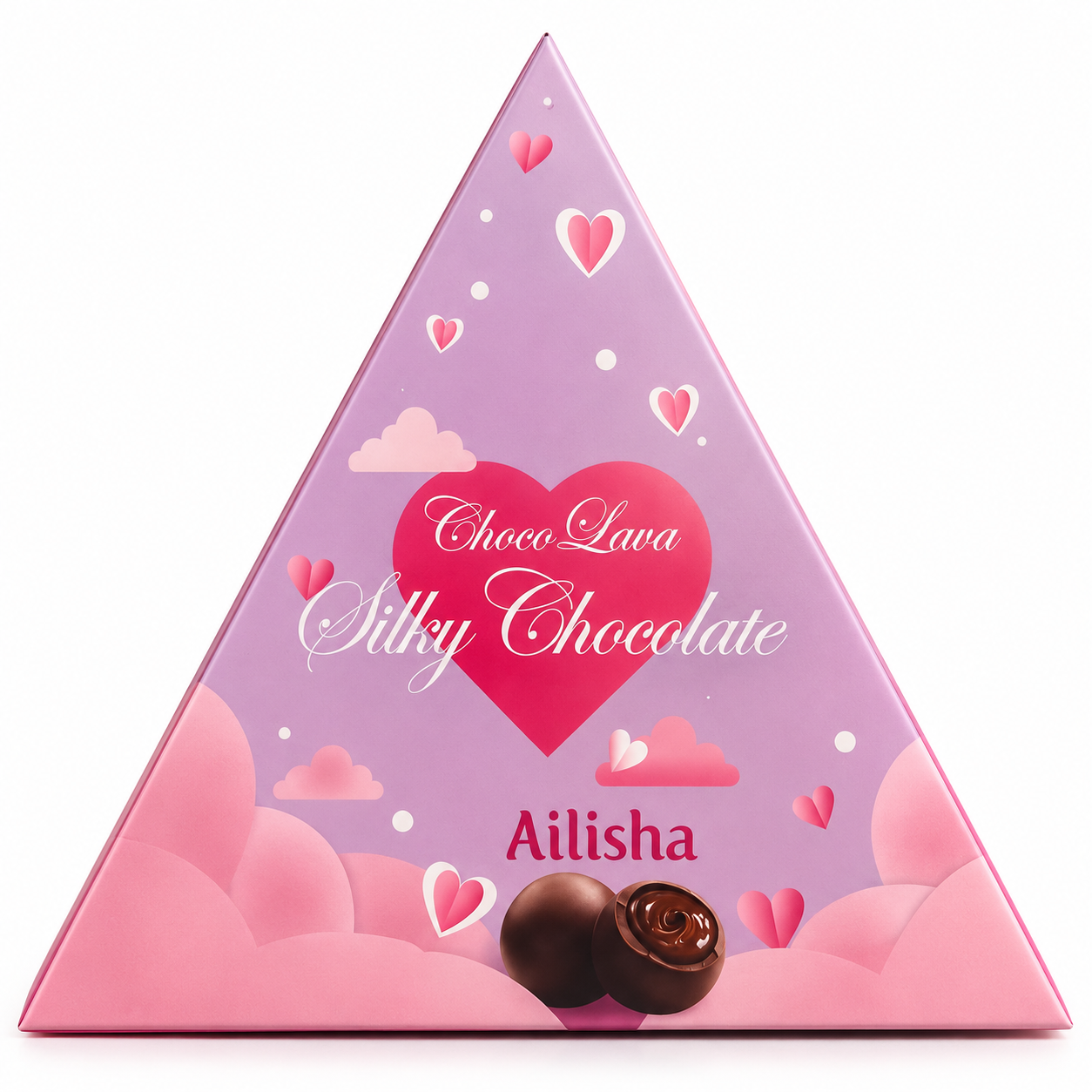 Ailisha Triangle Chocolate Lava