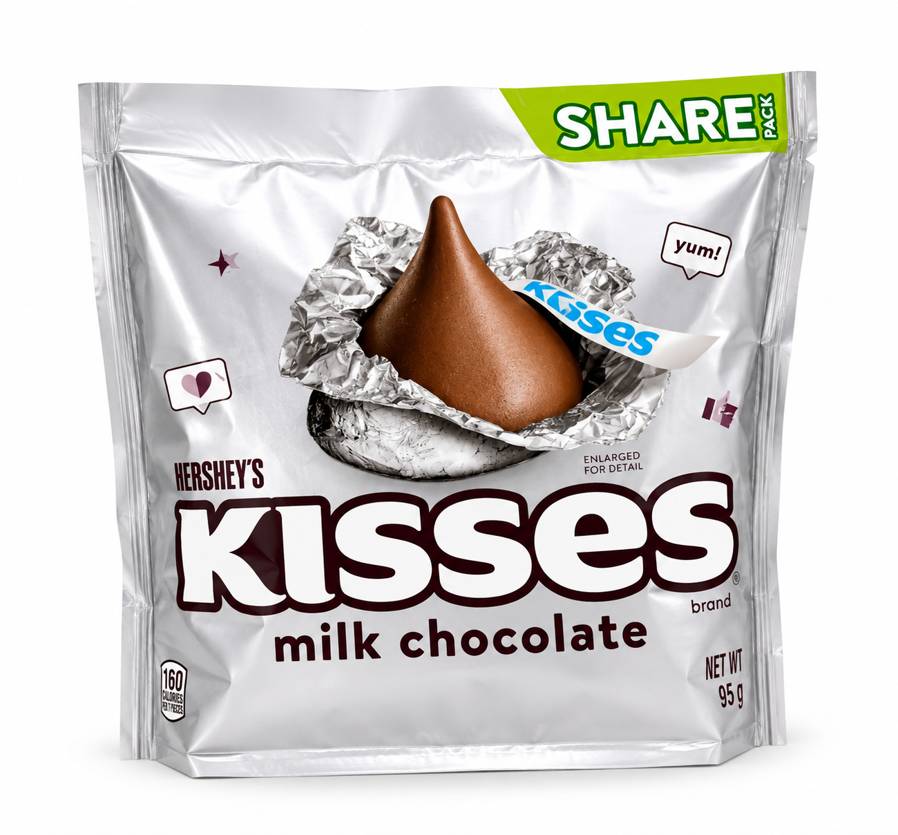 Kisses milk chocolate 269g