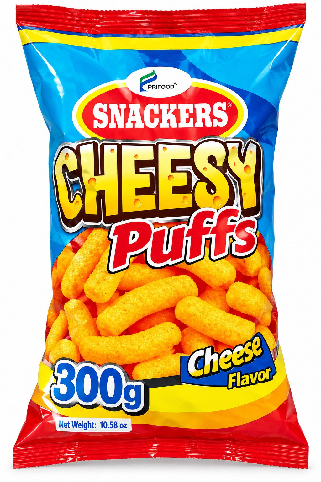 Snackers Cheesy Puffs Cheese Flavor 300g