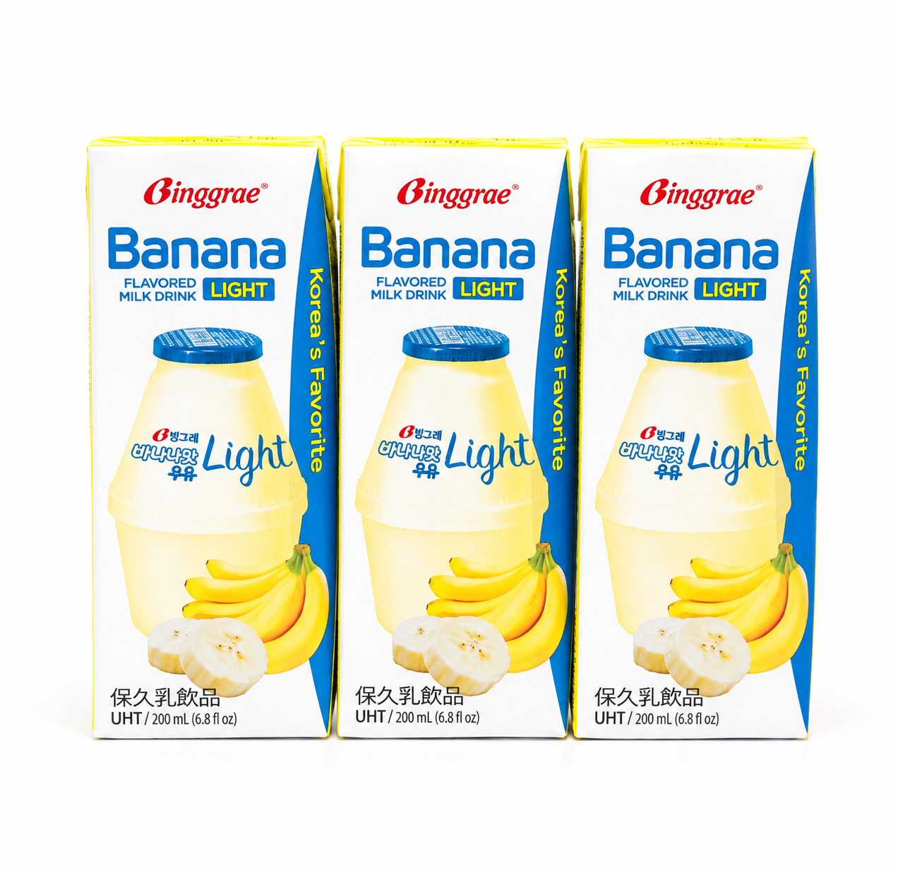 Binggrae Light Banana 200ml