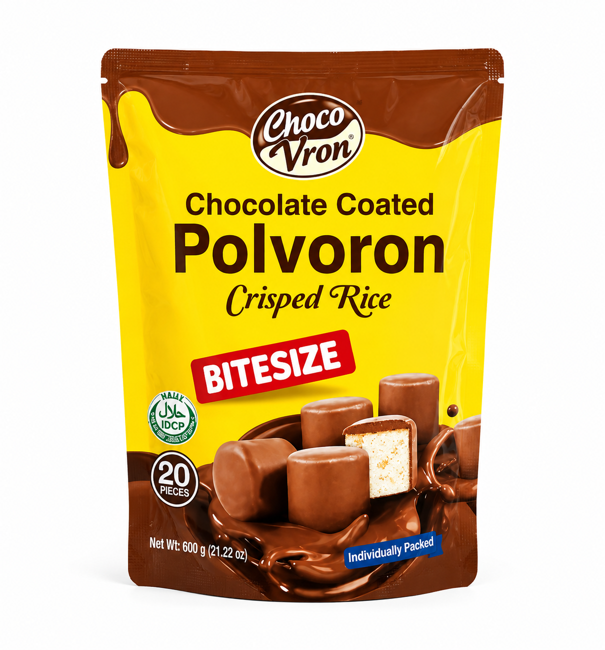 CHOCO VRON polvoron Crisped Rice 80g