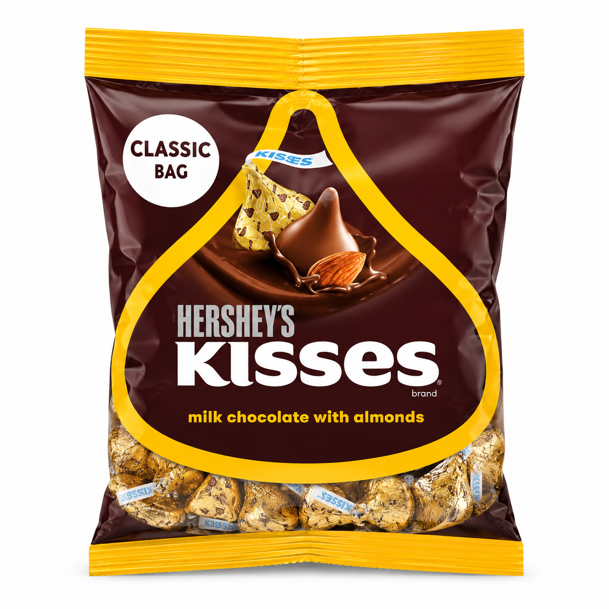 Kisses 150g Milk Chocolate with Almonds