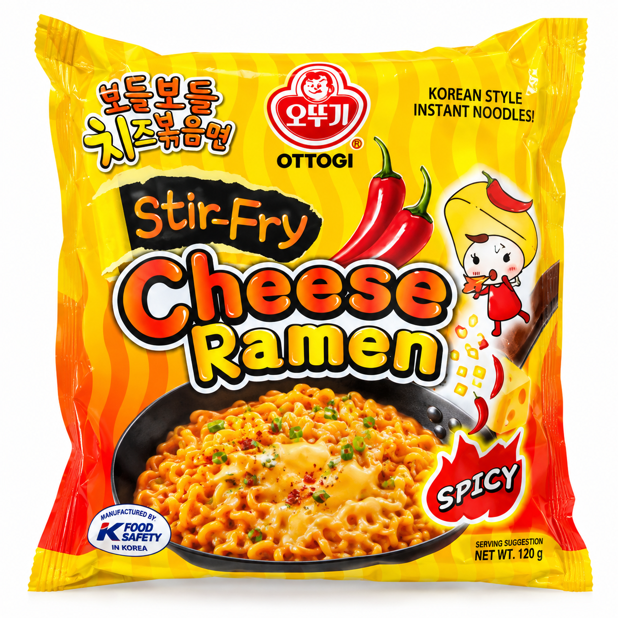 Otoki Stir-fry Cheese Ramen Spicy