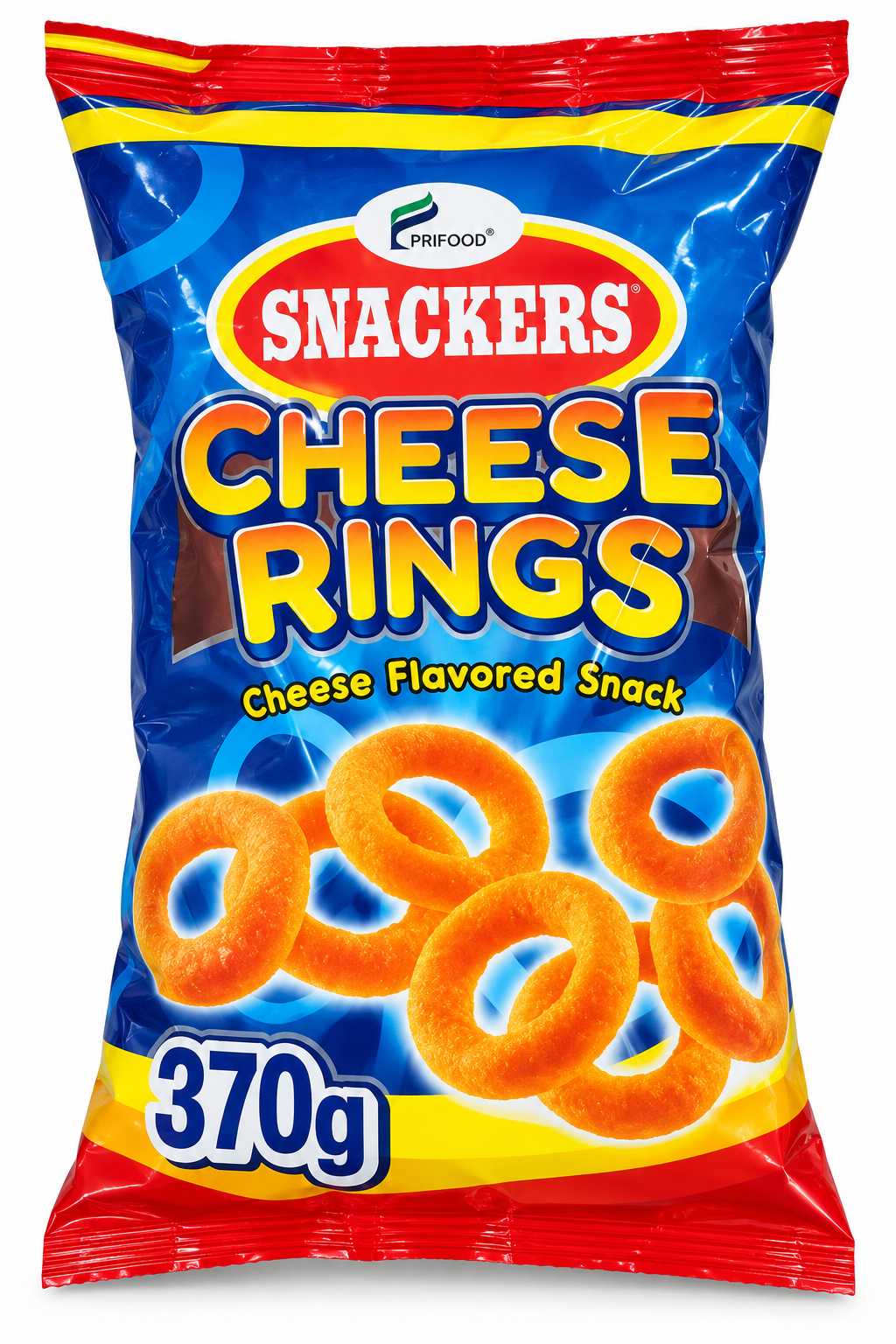 Snackers Cheese Rings Cheese Flavor 370g