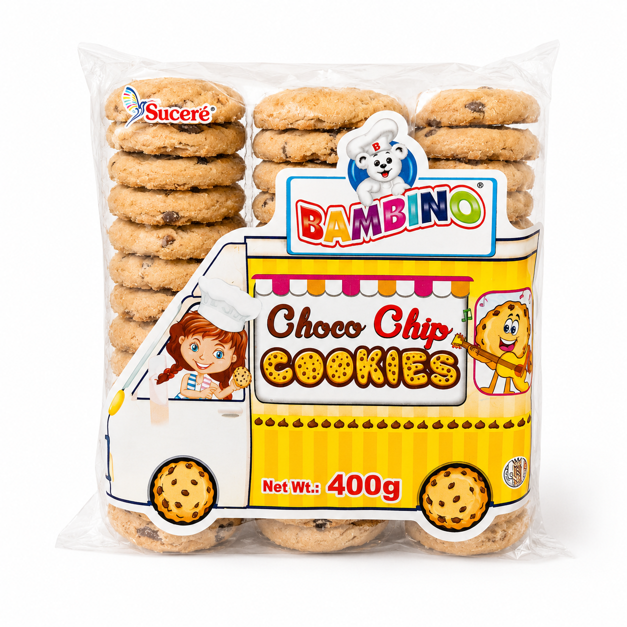 Bambino Choco Chips Cookies 400g