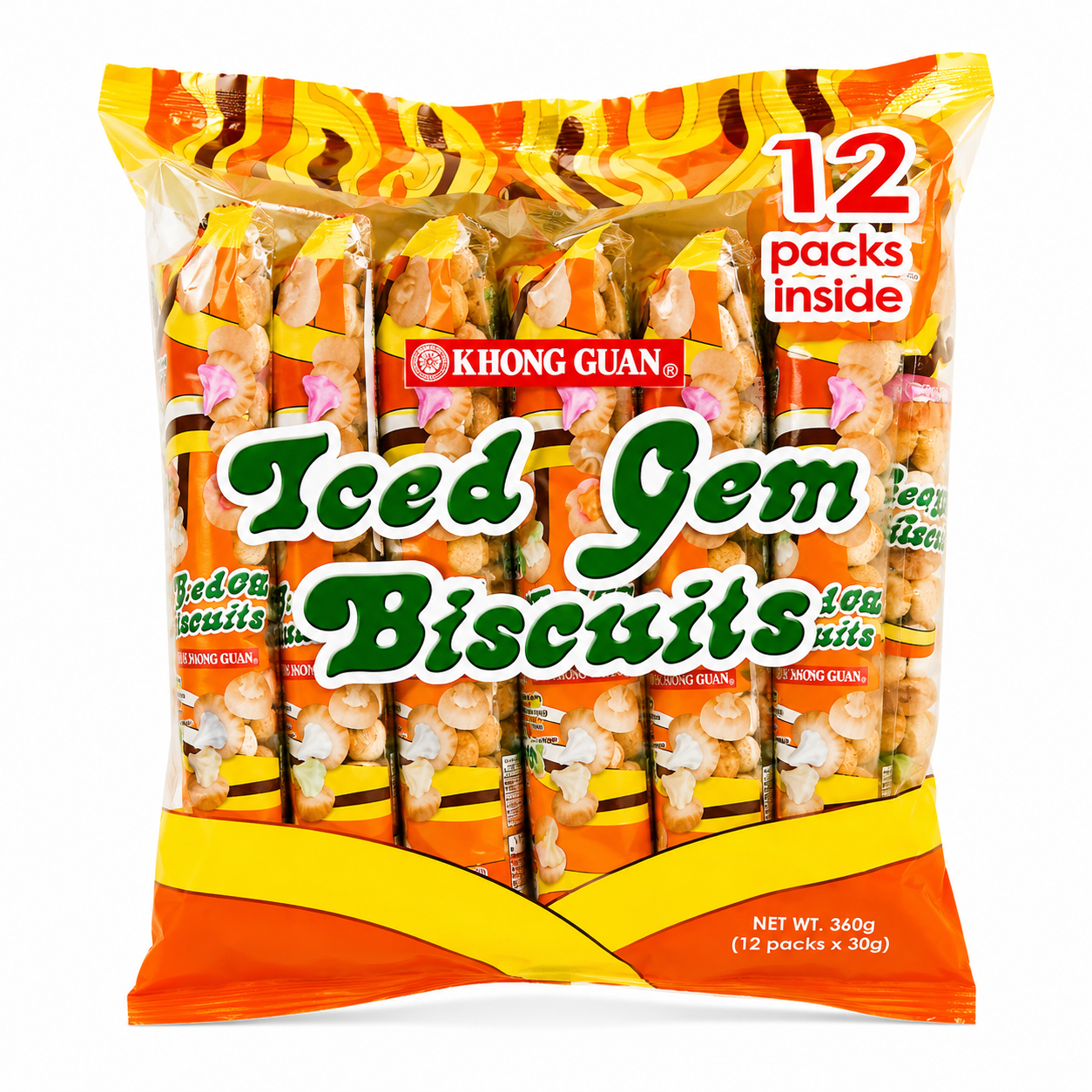 Iced Gem Biscuits 12packs