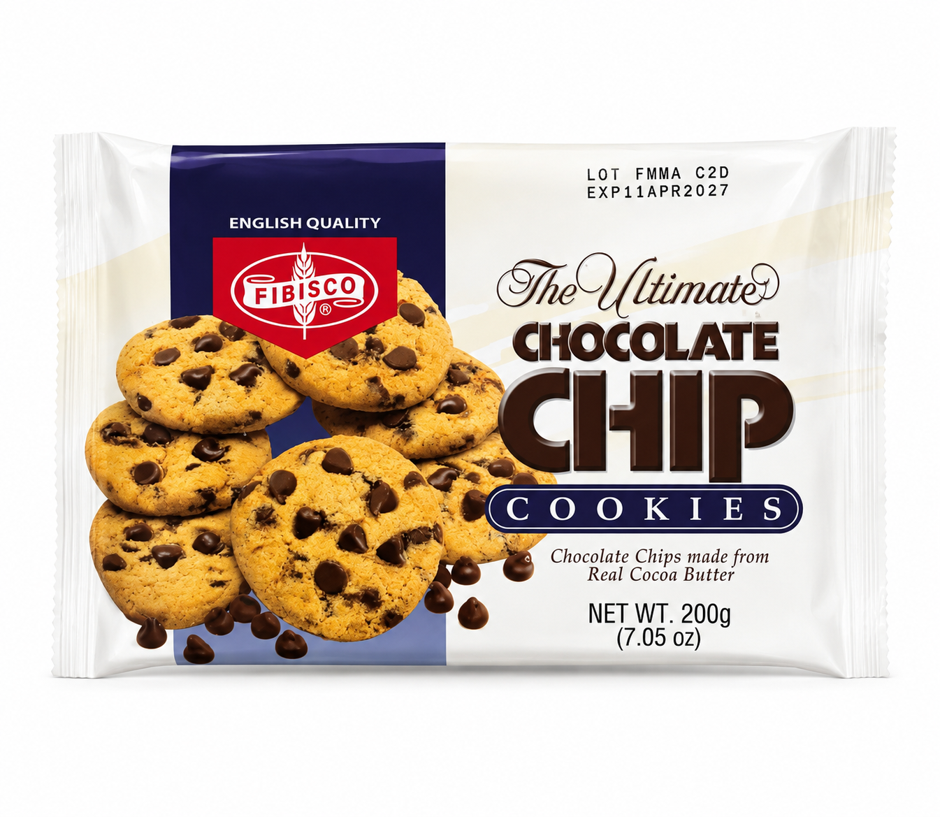 Fibisco Ultimate Chocolate Chip 200g