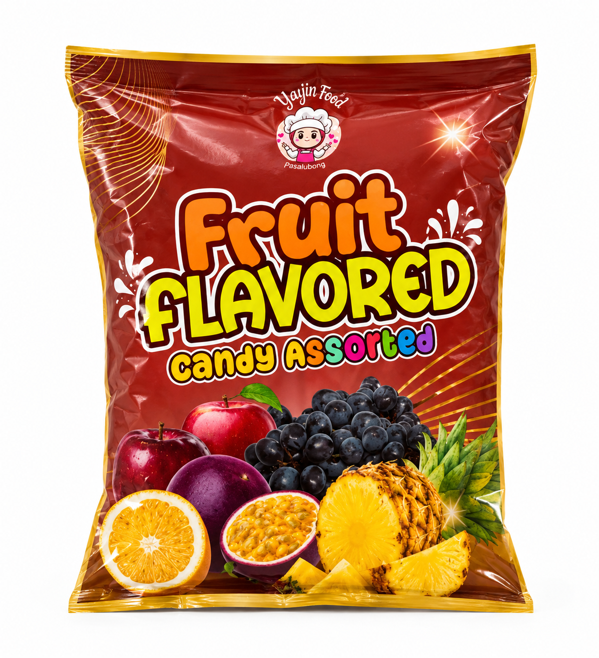 Fruit Flavored Candy Assorted 165g