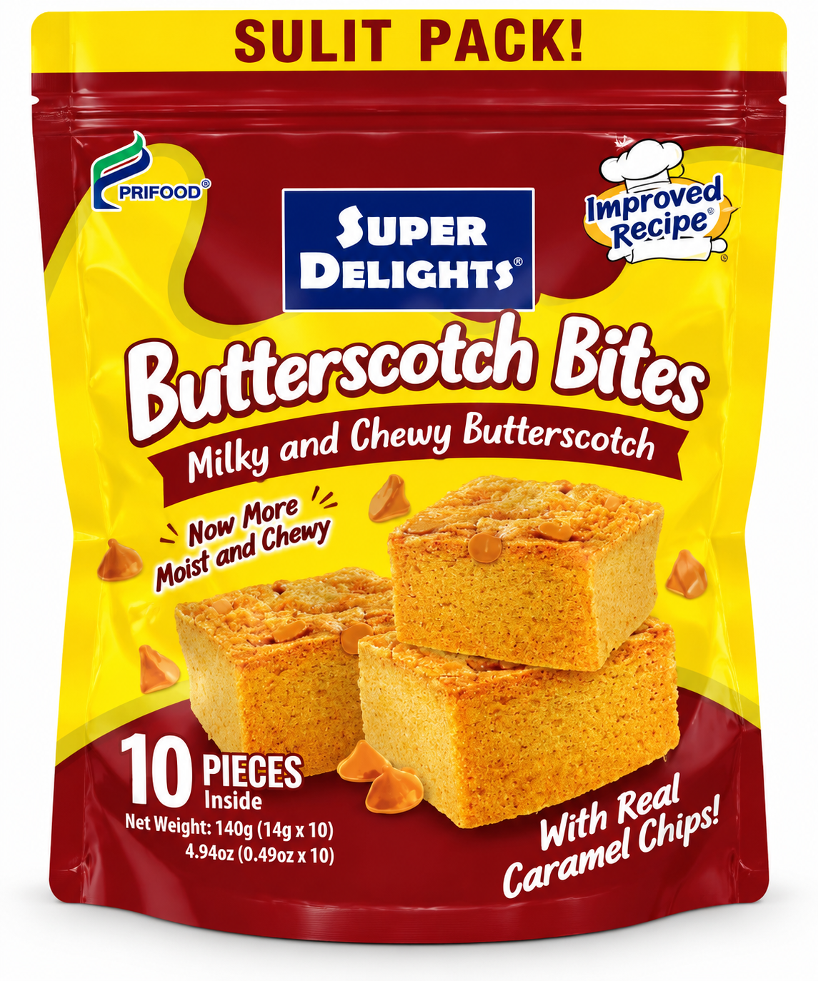 Super Delight Butterscotch Bites 140g