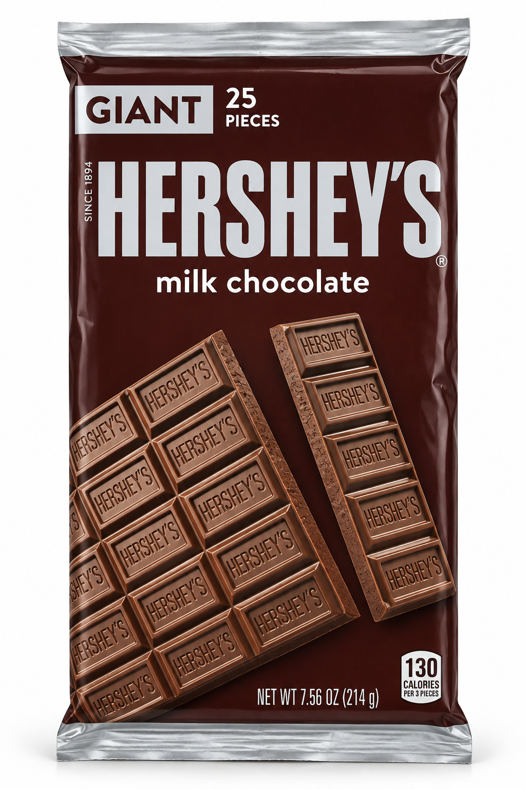 Hershey's Giant 214g Milk Chocolate