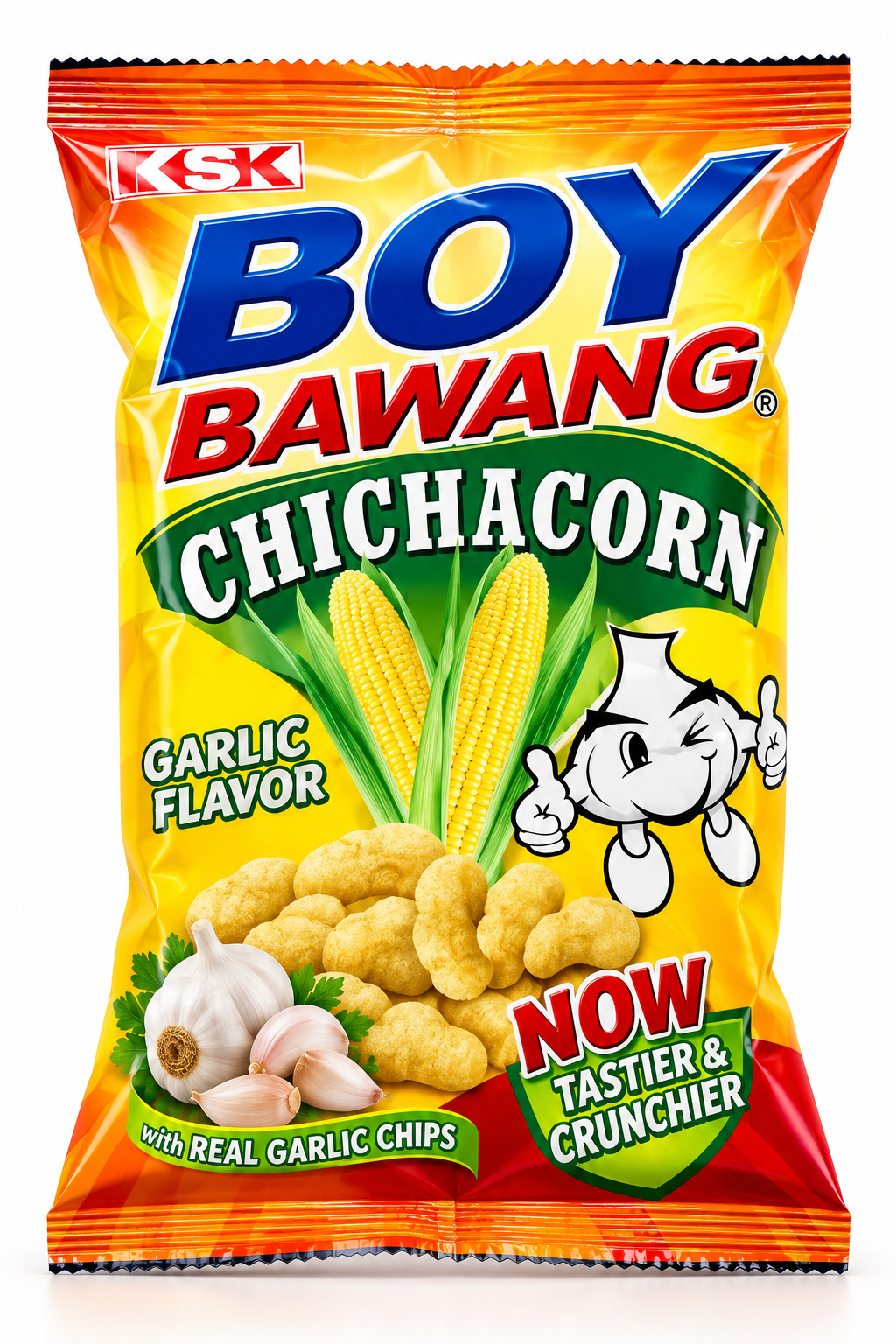 Boy Bawang Chichacorn Garlic 100g