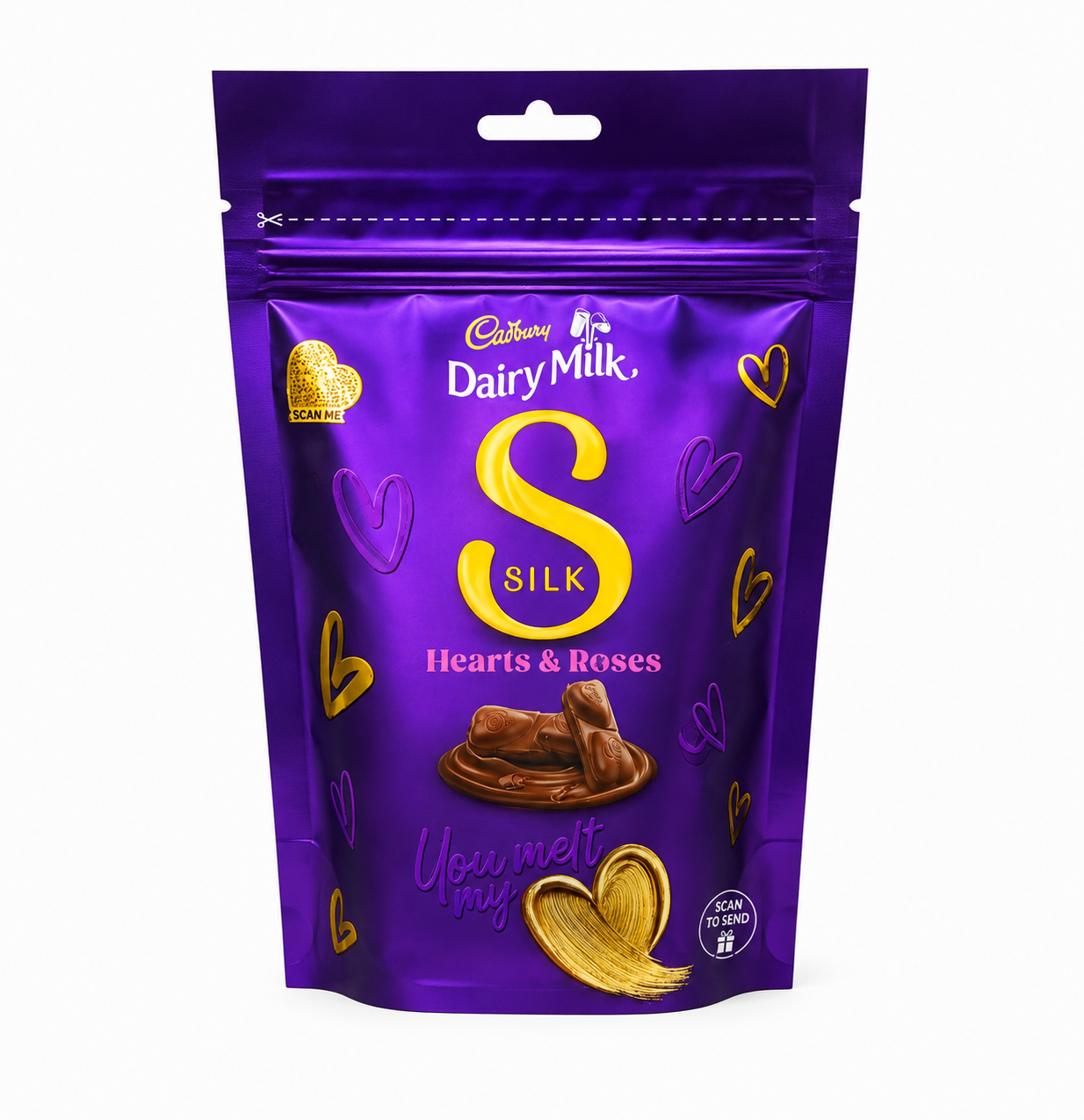 Cadbury 135g Hearts & Roses