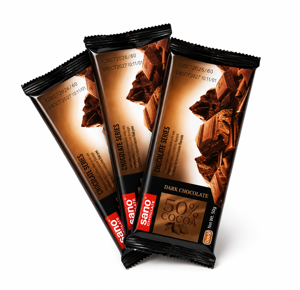 Coco Bar Dark Chocolate 50g