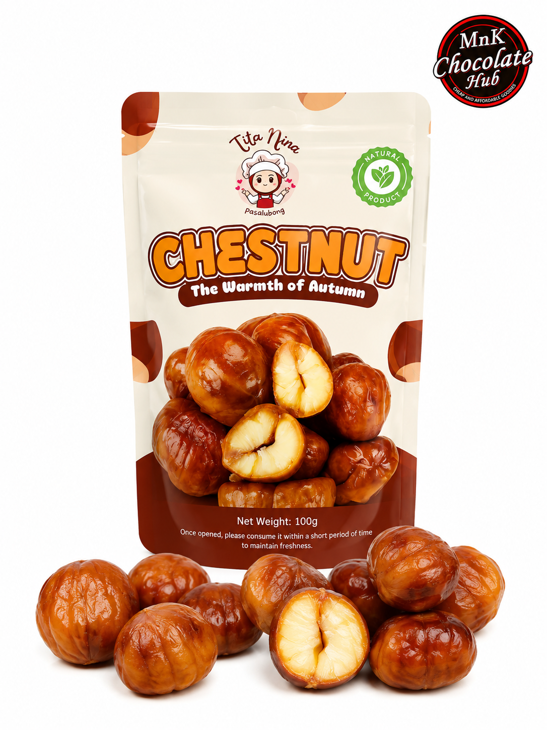 Tita Nina Chestnut 100g