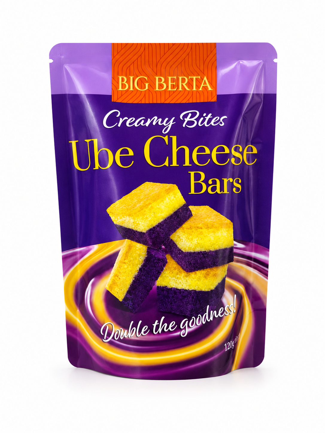 Big Berta Ube Cheese Bars 170g