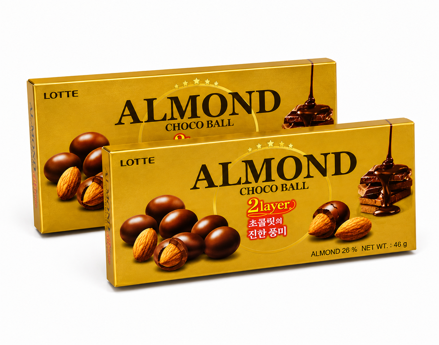 Lotte Almond Choco Ball 46g