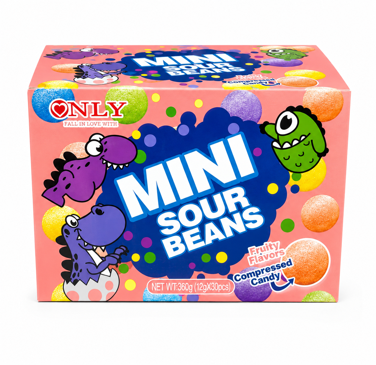Mini Sour Beans 30pcs