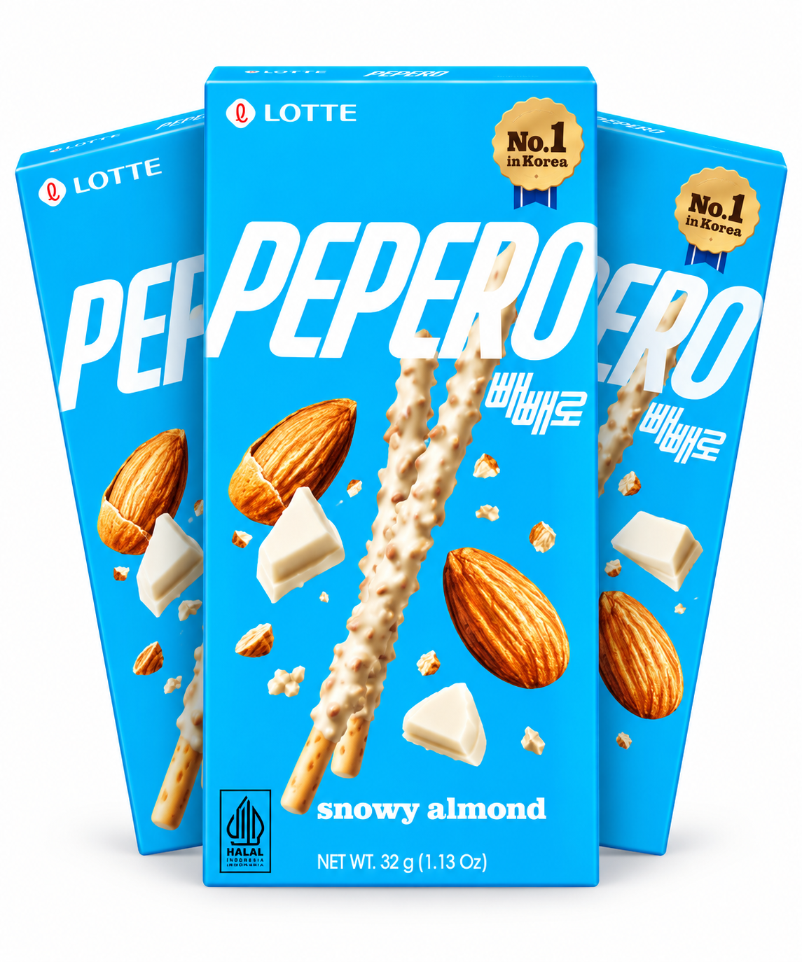 Pepero Snowy Almonds