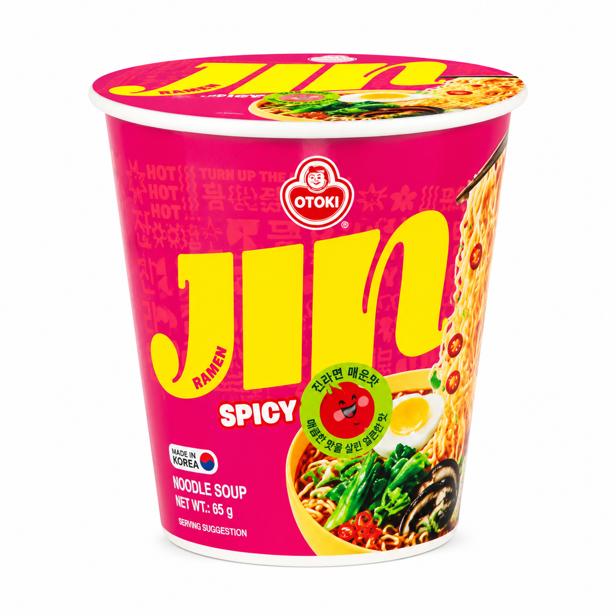 Jin Ramen Spicy Cup 65g
