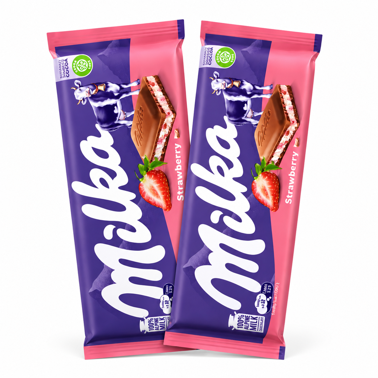 Milka Strawberry 100g
