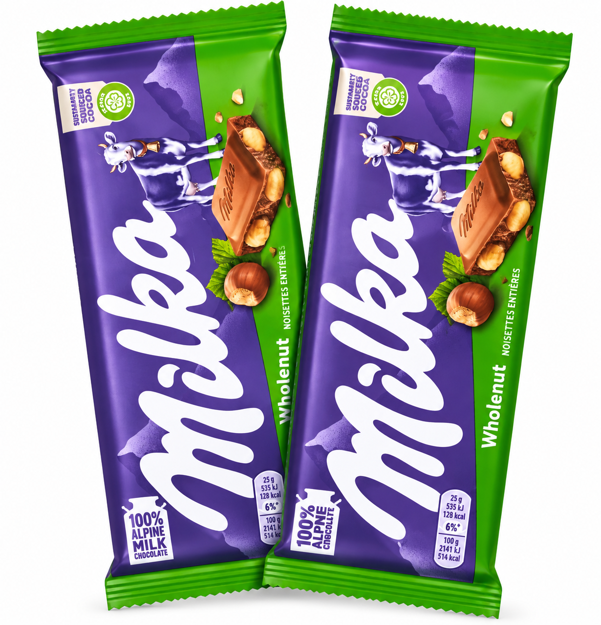 Milka Wholenut 100g